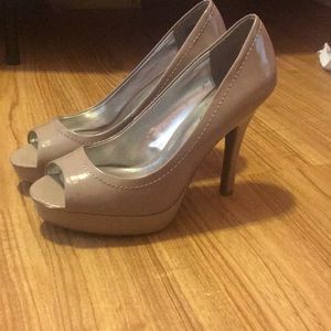 Candie’s Blush Peep-Tow Pumps